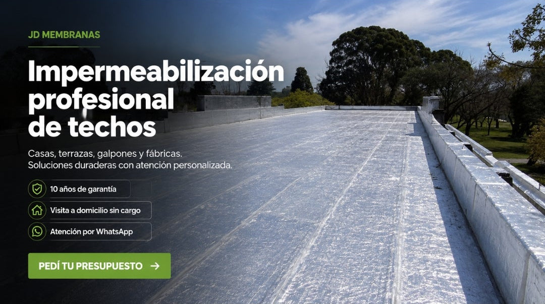 JD Membranas - Impermeabilizacion de techos y colocacion de membranas